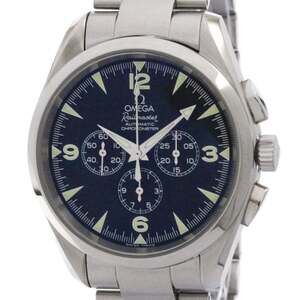 OMEGA Seamaster Railmaster Chronograph Steel Watch